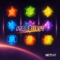 PlayIO - Starburst Slot Game - NetEnt