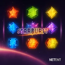 PlayIO - Starburst Slot Game - NetEnt