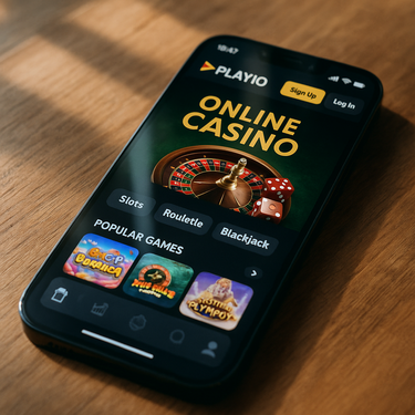 PlayIO Casino - Mobiele Platform - iPhone en Android Optimalisatie